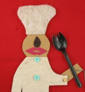 Cook puppet